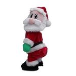 Kichvoe Twerking Santa Claus Figure Musical Shaking HIPS Santa Claus Singing Dancing Christmas Santa Claus Toys (English)