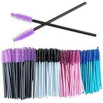 200pcs Mascara Wands, Spoolies for Lashes Disposable Eyelash Mascara Eyebrow Spoolie Applicator Makeup for Eyelash Extensions Mascara Use