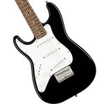 Squier by Fender Mini Strat, Laurel Fingerboard, Black, LH