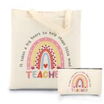 Teacher Gifts for Women,Teacher Appreciation Gifts,Teacher Christmas Gifts,Teacher Tote Bags,Graduation Gifts for Teachers,Thank You Gifts for New Teacher