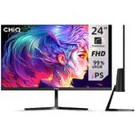 CHiQ 24F650, 24 Inch Monitor, FHD(1920x1080) PC Monitor, 100Hz, Ultra Slim, AMD FreeSync, 99% sRGB, HDMI&DP, VGA, USB, 2024 New