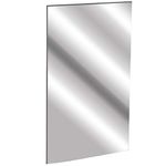 12" x 24" 1/8" Acrylic Mirror Sheet - 3mm Platic Silver Safety Mirror - Plexiglass Bathroom Mirror Board - Durable Un-Break - for Gym Dance Studio Room Depot Nursery Home Decoration Mirror…