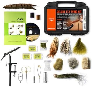 WETFLY Deluxe Fly Tying Kit with Book and Dvd. This Is Our Most Popular Fly Tying Kit.