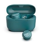 JLab Go Air Pop+ True Wireless Earbuds, In Ear Headphones, Bluetooth Earphones, Ear Buds with 35+H Playtime, Bluetooth Earbuds with Microphone, Charging Case, BT Multipoint App, Teal