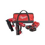 M18FPP2BE-522B 18v Cordless Nailer Twin Kit M18FFN + M18FN16GA 2 Batteries + Charger