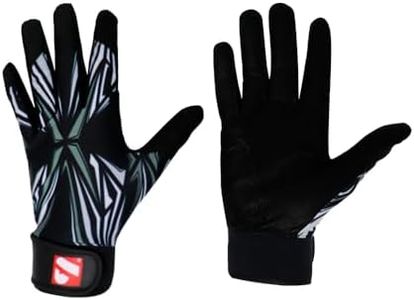 Barnett BBG-01 - Guantes de bateo de béisbol negro negro Talla:large