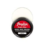 Angelus Perfect Stain Shoe Wax Polish, 2.6oz (White)