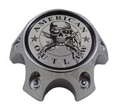 American Outlaw Wheels BC-788 Chrome Custom Wheel Center Caps (1 CAP) NEW!