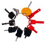 10 Lawn Mower Keys Set for Cub Cadet MTD John Deere Husqvarna Toro Craftsman Kubota Troy-Bilt Snow Engines Husqvarna Tecumseh 490-241-0008 532411935 AM132500 GY20680 83357 925-2054A Snow Blower Keys