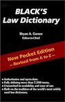 Blacks Law Dictionary