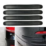 PoeHXtyy 4PCS Universal Anti-Collision Patch Bumper Guard Strip Anti-Scratch Bumper Protector Trim for Cars SUV Truck