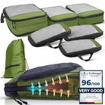 Compression Packing Cubes for Travel - Safe Space with Compression Bags for Travel - Travel and Camping Essentials - Travel Compression Packing cubes - Travel Compression Packing Cubes