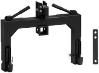 Garvee 3-Point Quick Hitch, 3000 LBS Lifting Capacity Tractor Quick Hitch, 28" Between Lower Arms Attachments Quick Hitch, No Welding & 5 Level Adjustable Bolt, Adaptation to Category 1 & 2 Tractor