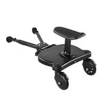 Stroller Rider Board - 2 in 1 Stroller Glider Board, Stroller Wheel Ride Device | Toddler Stroller Attachment Rider Board, Glider Stroller Board for Sitting Standing Children, 55x33x36cm