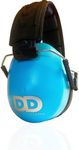 Professional Safety Ear Muffs by Decibel Defense - 37dB NRR - The HIGHEST Rated & MOST COMFORTABLE Ear Protection - Firearm & Industrial Use - THE BEST HEARING PROTECTION.GUARANTEED (BLUE)