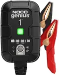 NOCO GENIUS1, 1A Car Battery Charger, 6V and 12V Automotive Battery Charger, Battery Maintainer, Trickle Charger and Desulfator for AGM, Lithium, Motorcycle, Deep-Cycle and RV Batteries