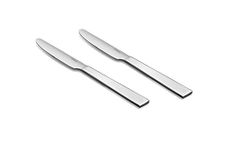 Montavo by FnS Stainless Steel Trendz Dinner/Butter Knife Set of 2 Perfect for Home and Kitchen