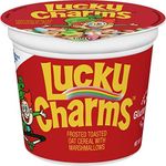 Lucky Charms Gluten Free Cereal with Marshmallows, 1.7 Oz Single Serve Cereal Cup, 6 Count (Pack of 10)