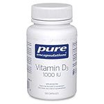 Pure Encapsulations - Vitamin D3 1,000 IU - Hypoallergenic Support for Bone and Immune Health - 120 Vegetable Capsules