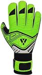 Vizari Zubiza F.P. Goalkeeper Gloves | Enhanced Finger Protection and Adjustable Fit for Optimal Performance | Duplatex Foam Palm and Breathable Mesh for Comfortable Play