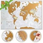 Scratch The World Travel Map - Scra