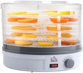 HOMCOM 5 Tier Food Dehydrator, 245W