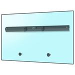 No Stud TV Wall Mount Bracket for 32-75 inch TVs, Sturdy No Drill Drywall TV Mount Up to 150 Lbs, Slim Low Profile Studless TV Wall Mount with Max Vesa 600x400mm - Easy Install with Bubble Level