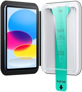 ESR 2 Pack Screen Protector for iPad 11th/10th Generation A16 (11/10.9 Inch,2025/2022), 9H Tempered Glass Film with Ultra Fit Tray, Apple Pencil Support, Scratch Resistant, HD Clarity, Bubble Free