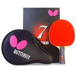 Butterfly 702 Table Tennis Racket Set - 1 Professional Ping Pong Paddle – 1 Ping Pong Paddle Case - Gift Box - ITTF Approved – Carbon Power