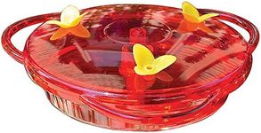 More Birds Hummingbird Feeder Window 1.5 in. H X 6.2 in. W X 6 in. D Metal 6 oz Yellow