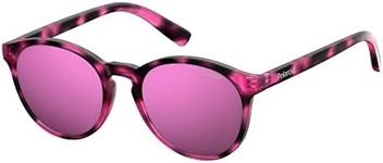 Polaroid Kids' PLD 8024/S AI C4B Sunglasses, Hvn Fuchsia/Grey Pink Grey Speckled Pz, 47