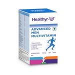 Healthyr-U Advanced Men Multivitamin| 13 Vitamins, 12 Minerals, 6 Amino Acids and 7 Natural Extracts| Health Supplement for Men for Energy, Metabolism, Immunity & Stamina (60 Tabs)