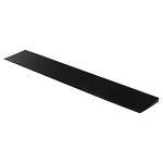 CINNYE 0.3'' Rise Solid Rubber Wheelchair Ramp,Threshold Ramp Used for Thresholds,Doorways and Bathroom (High:0.3 Inch(Pack of 1)) Black