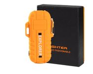 Survival Plasma Arc Lighter with Flashlight Waterproof Windproof USB C Recharchable