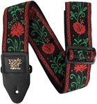 Ernie Ball Classic Jacquard Guitar/Bass Strap - Western Rose