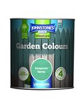 Johnstone’s - Garden Colours - Seagreen Splash - Exterior Wood Paint - Fade Resistant - Suitable for Garden Furniture Outdoors - Fence Paint - Dry in 2 hours - 12m2 Coverage per Litre - 1L