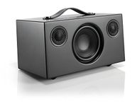 Audio Pro Addon C5 Wireless Speaker | Compact, High Fidelity, Multiroom Bluetooth Speaker w/WiFi & 3.5 mm Audio Cable Input | AirPlay, Alexa, Spotify Connect Compatible - Black