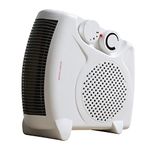 Portable Flat/Upright 2000W Electric Fan Heater