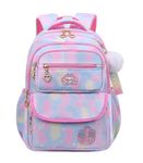 FunBlast School Backpack for Girls - Lightweight Large Capacity Bag for Girls Kids, Stylish School Bag for Girls, Travel Bag, Picnic Bag (44 X 30 X 20 CM) (Multicolor)