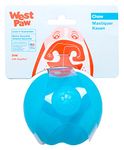 West Paw Zogoflex Jive Durable Nearly Indestructible Dog Ball Chew-Fetch-Play Dog Toy, 100% Guaranteed Tough, It Floats!, Made in USA, Small 2.6-Inch, Aqua