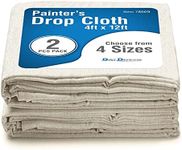 DIRT DEFENSE Canvas Drop Cloth Cott