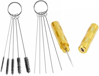 ABEST 3 Set Airbrush Spray Cleaning Repair Tool Kit Stainless steel Needle Brush Set