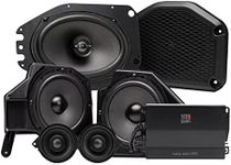 MB Quart MBQJ-STG6AH-1 Jeep Wrangler JL/Gladiator JT 6-Speaker & Dual Amp Upgrade Kit | Stage 6 800W Audio System | 2018+ Models