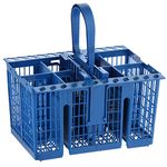 MasterPart 8 Compartment Blue Cutlery Basket Compatible With Indesit Dishwashers