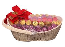 Skylofts Decorative 45pc Assorted Chocolates Handle Basket Gift Chocolate Hamper