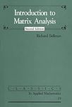 Introduction to Matrix Analysis