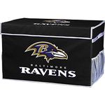 Franklin Sports Unisex Teen Team Collpsible Franklin Sports NFL Baltimore Ravens Collapsible Storage Footlocker Bins Large, Team Specific, Large - 26 x 16 16-Inch US