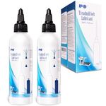 IPO Multi-Purpose Lubricant(8oz/2Bottle) Treadmill Lube 100% Pure Silicone, Acrylic Pouring Oil with Applicator Tube Easy to Use Squeeze for Bike Chains, Hinges