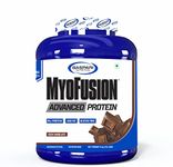 Gaspari Nutrition Myofusion Advanced Whey Protein Powder - 25g Protein Per Serving, Rich Chocolate - 2 kgs (4.4 LBS)