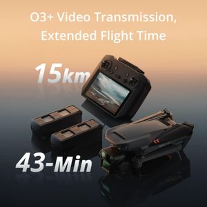 DJI Mavic 3 Pro Drone Fly More Combo – 3 Batteries, Accessories